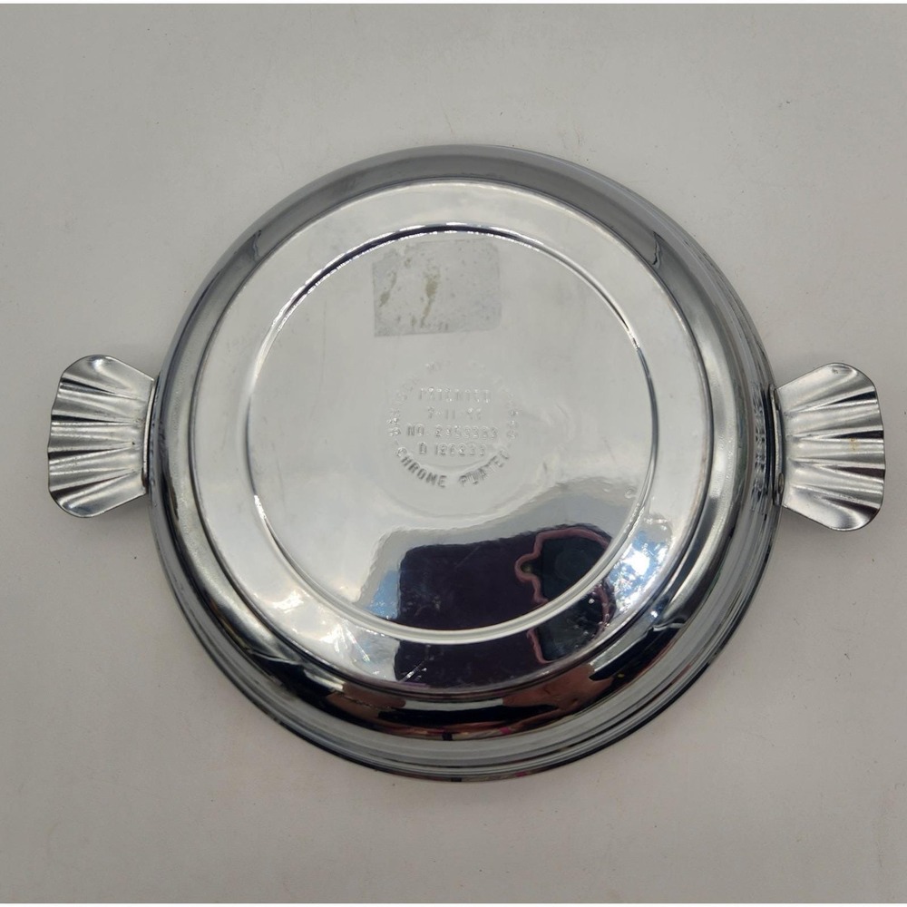 Vintage 1944 Bartsch Co Little BoPeep Baby Warming Plate Divided Bakelite Chrome - Picture 5 of 6
